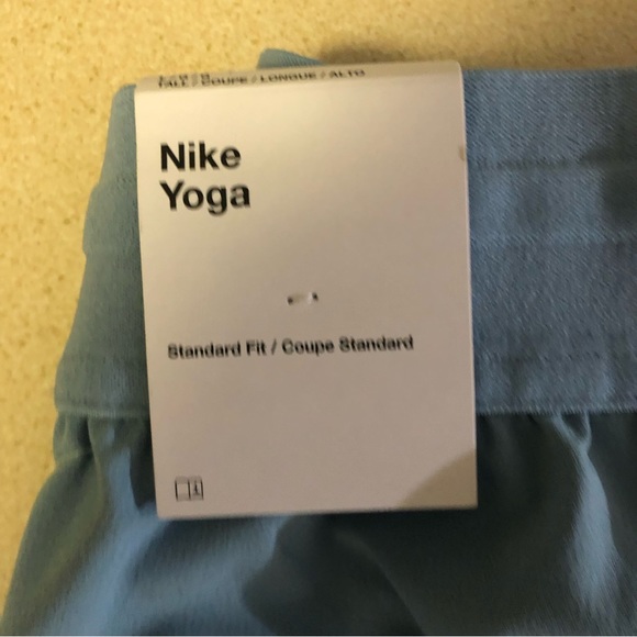 Mens Nike Dri-FIT Flex Yoga Pants Light Blue Size Large-Tall L-Tall DD2120-494 - Picture 6 of 7